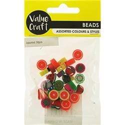 AussieSuperStore Jewellery Making Supplies Fimo Fruit Beads Fimo Fruit Beads | Jewellery Making Beads | Jewellery Making Supplies 9331468052197 VJY123