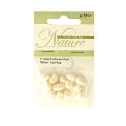 AussieSuperStore Jewellery Making Supplies Freshwater Pearls Beads (in 3 size) Freshwater Pearls Beads | Jewellery Making Beads| Jewellery Making Supplies