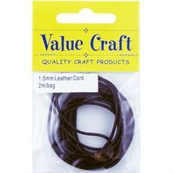 AussieSuperStore Jewellery Making Supplies Genuine Leather Cord Brown Genuine Leather Cord Brown | Jewellery Making Supplies 9331468047988 VJ49A
