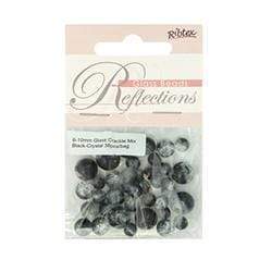 AussieSuperStore Jewellery Making Supplies Glass Crackle Beads (in 3 colors) Glass Crackle Beads| Jewellery Making Beads| Jewellery Making Supplies