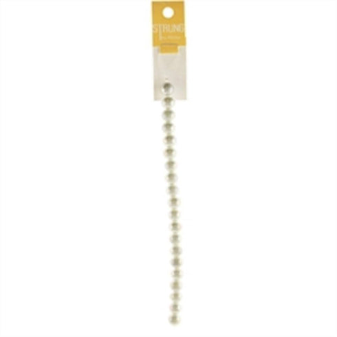 AussieSuperStore Jewellery Making Supplies Glass Round White AB Strung Beads Glass Round White AB Strung Beads | Jewellery Making Beads | Jewellery Making Supplies 9323823200268 BBS18015