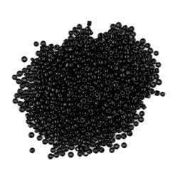 AussieSuperStore Jewellery Making Supplies Glass Seed Beads Black Glass Seed Beads 1.8mm Black | Jewellery Making Beads 9331468017417 VCSBBK
