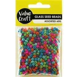 AussieSuperStore Jewellery Making Supplies Glass Seed Beads Multicolor Glass Seed Beads Multicolor | Jewellery Making Beads 9331468051664 VJY333