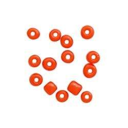 AussieSuperStore Jewellery Making Supplies Glass Seed Beads Solid Orange Glass Seed Beads Solid Orange | Jewellery Making Beads 9331468043119 VCSB071