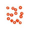 AussieSuperStore Jewellery Making Supplies Glass Seed Beads Solid Orange Glass Seed Beads Solid Orange | Jewellery Making Beads 9331468043119 VCSB071