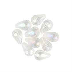 AussieSuperStore Jewellery Making Supplies Glass Teardrop Facet Beads Glass Teardrop Facet Beads|Jewellery Making Beads|Jewellery Making Supplies 9323823163105 GB1050