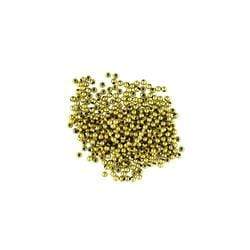 AussieSuperStore Jewellery Making Supplies Gold Bead Plastic Round 2mm (in 2 colours) Bead Plastic Round 2mm|Jewellery Making Beads|Jewellery Making Supplies 9323823052515 BD501