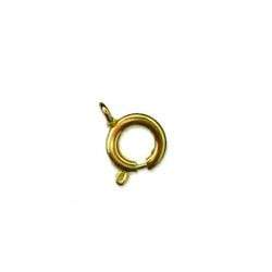 AussieSuperStore Jewellery Making Supplies Gold JF Clasp Bolt Ring 8mm (in 2 colors) JF Clasp Bolt Ring 8mm | Jewellery Making Findings | Jewellery Making Accessories 9323823055844 JF103
