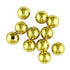 AussieSuperStore Jewellery Making Supplies Gold Round Shiny Beads (in 2 colors) Round Shiny Beads (in 2 colors)  | Jewellery Making Beads 9323823158507 PJS113