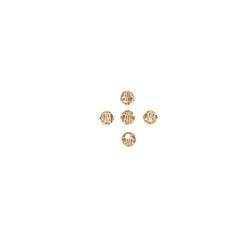 AussieSuperStore Jewellery Making Supplies Golden Shadow Bead Swarovski Round Facet 6mm (in 4 colors) Bead Swarovski Round Facet 6mm | Jewellery Making Beads 9323823156084 SWK808