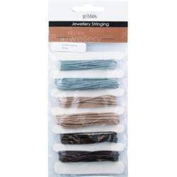 AussieSuperStore Jewellery Making Supplies Grey/Black JF Silk Rope 2 Sizes (in 4 colors) JF Silk Rope 2 Sizes | Jewellery Making Stringing Material 9323823180287 JFST022