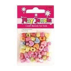 AussieSuperStore Jewellery Making Supplies Heart Beads 12mm Heart Beads 12mm | Jewellery Making Beads 9323823158736 PJS136