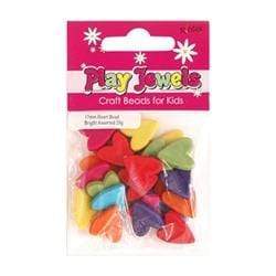 AussieSuperStore Jewellery Making Supplies Heart Beads 15mm Heart Beads 15mm | Jewellery Making Beads 9323823158804 PJS143