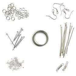 AussieSuperStore Jewellery Making Supplies Jewellery Triple Pack Starter Kit Silver Jewellery Triple Pack Starter Kit Silver | Jewellery Making Accessories 9331468012351 VJ136A