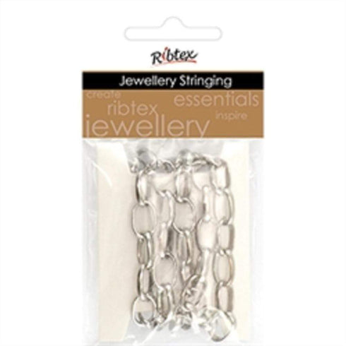 AussieSuperStore Jewellery Making Supplies JF Chain Oval Link Twisted 12x7mm JF Chain Oval Link Twisted 12x7mm | Jewellery Making Stringing Accessories 9323823209582 JF2011