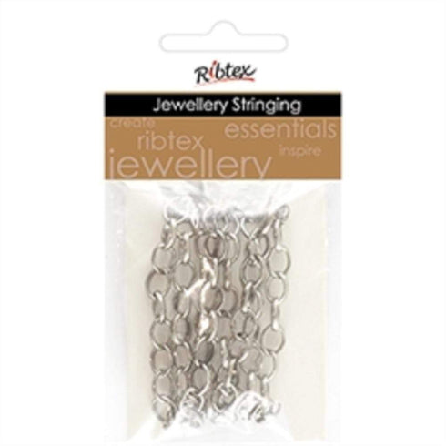 AussieSuperStore Jewellery Making Supplies JF Chain Round Link Twisted JF Chain Round Link Twisted | Jewellery Making Stringing Accessories 9323823209599 JF2012