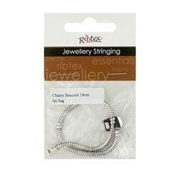 AussieSuperStore Jewellery Making Supplies JF Charm Bracelet 18cm JF Charm Bracelet 18cm | Jewellery Making Accessories 9323823126414 CHM426