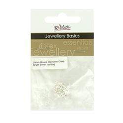 AussieSuperStore Jewellery Making Supplies JF Clasp Magnetic Diamante Round (in 2 colors) JF Clasp Magnetic Diamante Round | Jewellery Making Findings