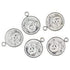 AussieSuperStore Jewellery Making Supplies JF Coin Charms 17mm JF Coin Charms 17mm | Jewellery Making Accessories 9323823135256 JF929