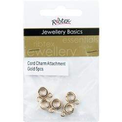 AussieSuperStore Jewellery Making Supplies JF Cord Charm Attachment JF Cord Charm Attachment | Jewellery Making Accessories 9323823180003 JFB034