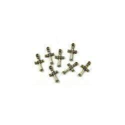 AussieSuperStore Jewellery Making Supplies JF Cross Charms 21mm Silver JF Cross Charms 21mm Silver | Jewellery Making Accessories 9323823103446 JF730