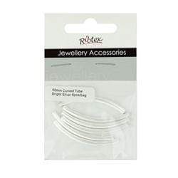 AussieSuperStore Jewellery Making Supplies JF Curved Tube Jewellery Accessories JF Curved Tube | Jewellery Making Accessories 9323823135324 JF936