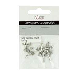 AussieSuperStore Jewellery Making Supplies JF Dragonfly Charms 16x20mm JF Dragonfly Charms 16x20mm | Jewellery Making Accessories 9323823125776 CHM410