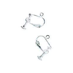 AussieSuperStore Jewellery Making Supplies JF Earring Screw Back with Loop JF Earring Screw Back with Loop | Jewellery Making Accessories 9323823179823 JFB016