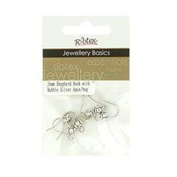 AussieSuperStore Jewellery Making Supplies JF Earring Shepherd Hooks Decorative Bubble JF Earring Shepherd Hooks | Jewellery Making Accessories 9323823135706 JF948