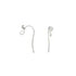 AussieSuperStore Jewellery Making Supplies JF Earring Shepherd Hooks with Diamante JF Earring Shepherd Hooks w Diamante | Jewellery Making Accessories 9323823163228 JF1062