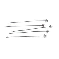 AussieSuperStore Jewellery Making Supplies JF Head Pins Decorative Style 4 JF Head Pins Decorative Style 4 | Jewellery Making Accessories 9323823126063 JF848