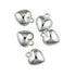 AussieSuperStore Jewellery Making Supplies JF Heart Charms 15x16mm Bright Silver JF Heart Charms 15x16mm | Jewellery Making Accessories 9323823100353 JF574