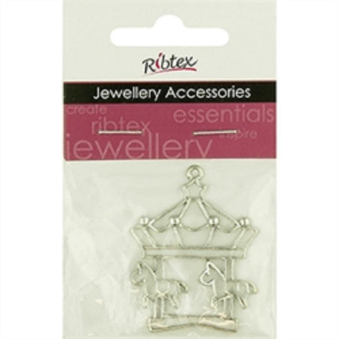 AussieSuperStore Jewellery Making Supplies JF Laser Carousel Charm JF Laser Carousel Charm | Jewellery Making Findings | Jewellery Making Supplies 9323823205126 CHM1905