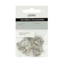 AussieSuperStore Jewellery Making Supplies JF Leaf Charms 17mm JF Leaf Charms 17mm | Jewellery Making Accessories 9323823091873 JF453