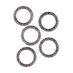 AussieSuperStore Jewellery Making Supplies JF Metal Ring Round Speckled JF Metal Ring Round Speckled | Jewellery Making Accessories 9323823125998 JF841