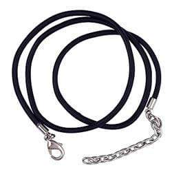 AussieSuperStore Jewellery Making Supplies JF Necklace and Clasp Leather 45cm JF Necklace and Clasp Leather 45cm | Jewellery Making Accessories 9323823135713 JF949