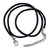 AussieSuperStore Jewellery Making Supplies JF Necklace and Clasp Leather 45cm JF Necklace and Clasp Leather 45cm | Jewellery Making Accessories 9323823135713 JF949