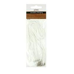 AussieSuperStore Jewellery Making Supplies JF Necklace and Clasp Ribbon 42cm (in 3 colors) JF Necklace and Clasp Ribbon 42cm | Jewellery Making Accessories