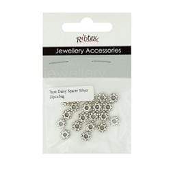 AussieSuperStore Jewellery Making Supplies JF Spacer Daisy 7mm JF Spacer Daisy 7mm | Jewellery Making Accessories 9323823066178 CHM206