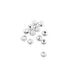 AussieSuperStore Jewellery Making Supplies JF Spacer Flower Plastic 6mm JF Spacer Flower Plastic 6mm | Jewellery Making Accessories 9323823101503 JF636