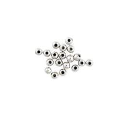 AussieSuperStore Jewellery Making Supplies JF Spacer Round Plastic 4mm (in 2 colors) JF Spacer Round Plastic 4mm | Jewellery Making Accessories