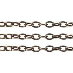 AussieSuperStore Jewellery Making Supplies JF Straight Oval Link Chain 6x3mm JF Straight Oval Link Chain 6x3mm | Jewellery Making Accessories 9323823091705 JF435