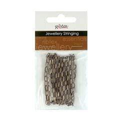 AussieSuperStore Jewellery Making Supplies JF Straight Oval Link Chain 7x4mm Bohemian Gold JF Oval Link Chain 7x4mm Gold | Jewellery Making Accessories 9323823101770 JF639