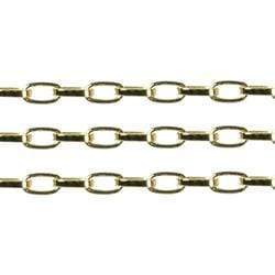 AussieSuperStore Jewellery Making Supplies JF Straight Oval Link Chain 7x4mm Gold JF Oval Link Chain 7x4mm Gold | Jewellery Making Accessories 9323823101756 JF637