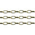 AussieSuperStore Jewellery Making Supplies JF Straight Oval Link Chain 7x4mm Gold JF Oval Link Chain 7x4mm Gold | Jewellery Making Accessories 9323823101756 JF637