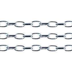 AussieSuperStore Jewellery Making Supplies JF Straight Oval Link Chain 7x4mm Silver JF Oval Link Chain 7x4mm Silver | Jewellery Making Accessories 9323823101787 JF640