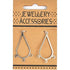 AussieSuperStore Jewellery Making Supplies JF Teardrop Chandelier Finding JF Teardrop Chandelier Finding | Jewellery Making Findings | Jewellery Making Supplies 9323823208899 JF2004