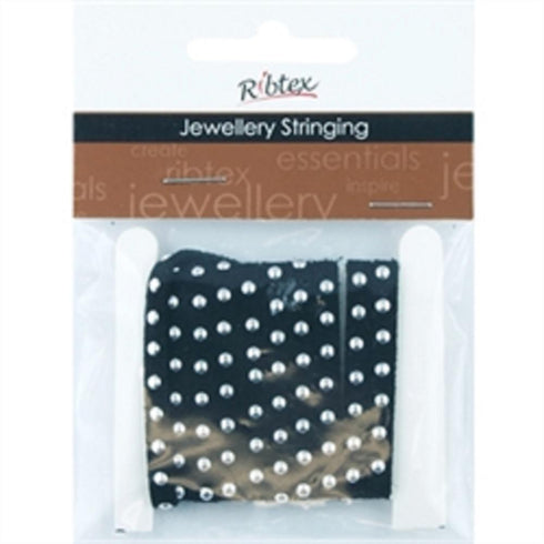 AussieSuperStore Jewellery Making Supplies JF Thonging With Round Stud JF Thonging With Round Stud | Jewellery Making Stringing Material | Jewellery Making Supplies 9323823187330 JFST046