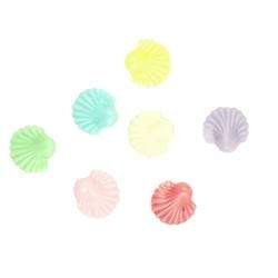 AussieSuperStore Jewellery Making Supplies Kids Scalloped Shell Beads Kids Scalloped Shell Beads | Jewellery Making Beads | Kids Play Jewellery Making Beads 9331468058106 VCB52