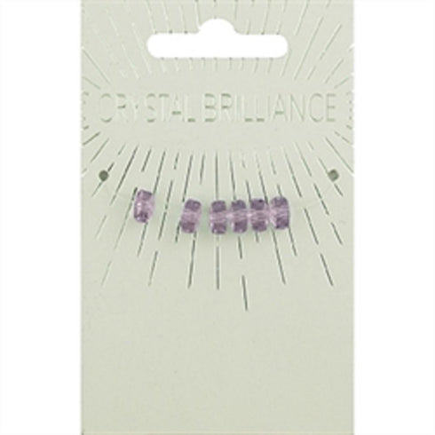 AussieSuperStore Jewellery Making Supplies Lilac Chinese Crystal Crow Facet Bead 6mm (in 6 colours) Chinese Crystal Crow Facet Bead 6mm (in 6 colours) | Jewellery Making Beads | Jewellery Making Supplies 9323823205287 CRY19012